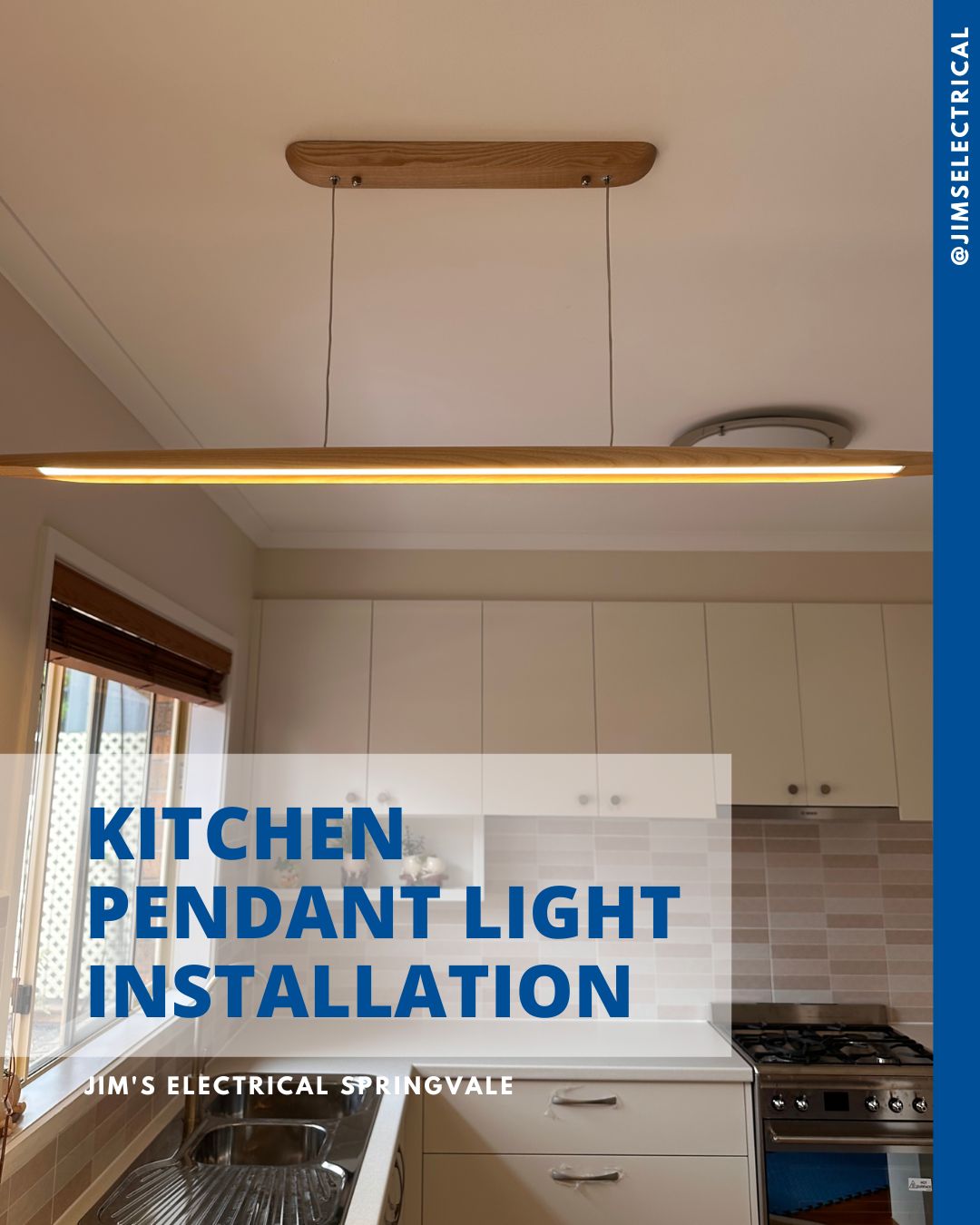Kitchen Pendant Light Installation